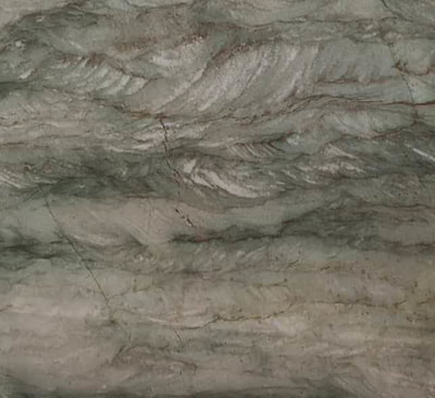 Light Green Wave Quartzite translucent thin stone panel