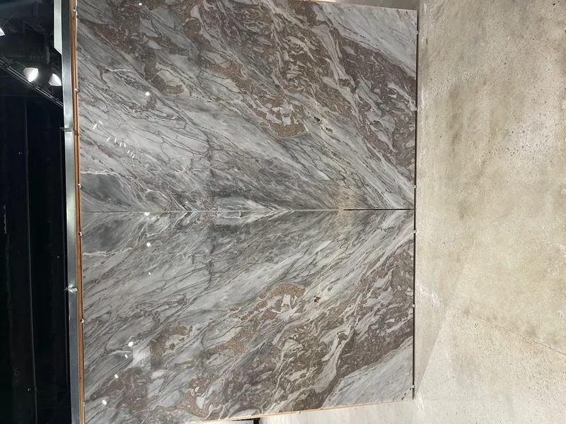 Brazilian Blue Onyx translucent thin stone panel