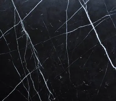 Nero Marquina Marble translucent thin stone panel