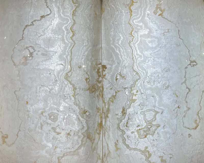 White Onyx translucent thin stone panel