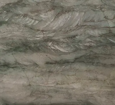 Light Green Wave Quartzite translucent thin stone panel