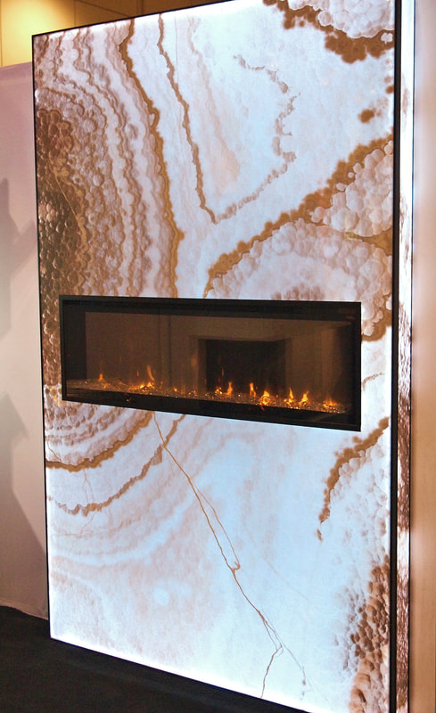 DesignerStone®Panels Full panel Fireplace designed to work with Napoleon and Dimplex electric fireplaces. 